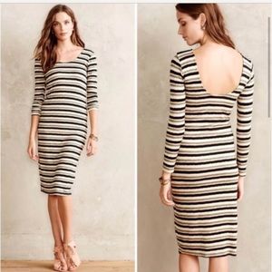 Anthropologie stripe dress